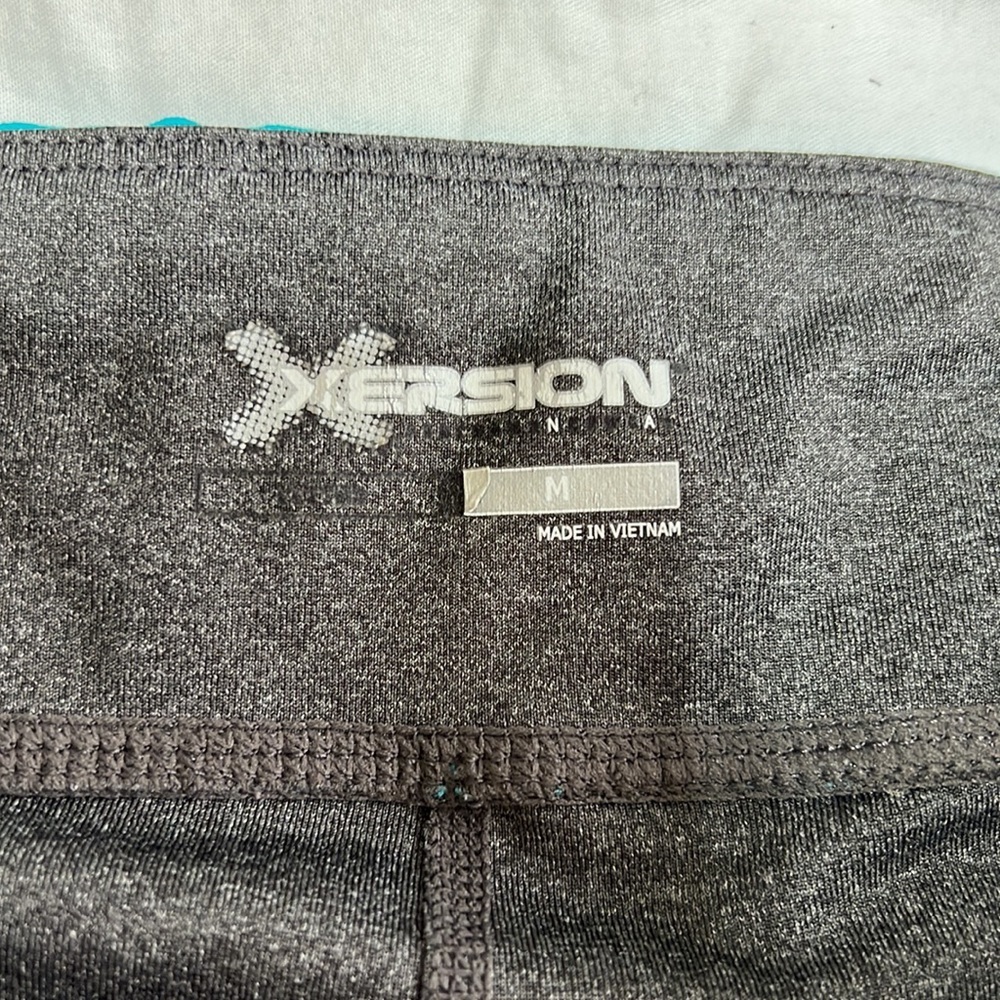 🌙Xersion Gray/Blue Athletic Shorts - Picture 2 of 8